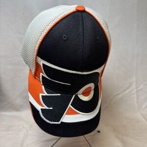 Philadelphia Flyers Hat Flex Fit Cap Big Logo Stitched Mens Old Time Hockey NHL